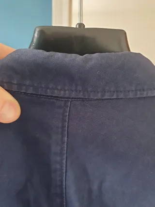 Blazer Tom Tailor Talla 50 Azul Hombre