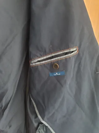 Blazer Tom Tailor Talla 50 Azul Hombre