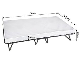 Cama Plegable Cortassa 120x200 con Colchón.OFERTA!