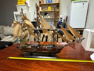 Maqueta de Barco de Madera