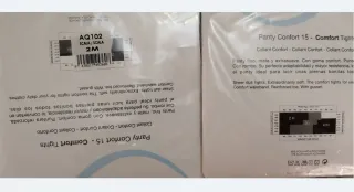 2 Pantys AQ Confort Beige Talla Única