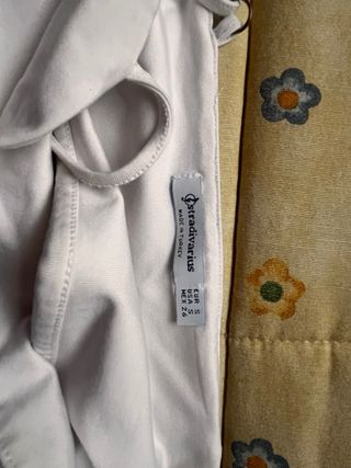 Top Blanco Stradivarius Talla S