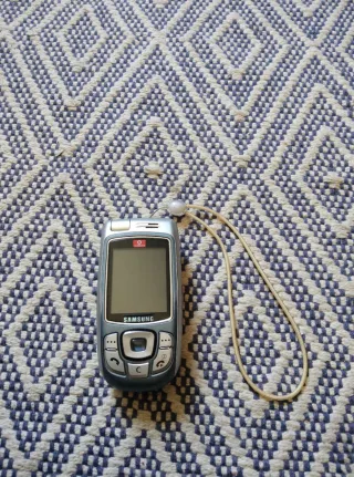 Samsung SGH-E810 Cellulare Blu/Argento