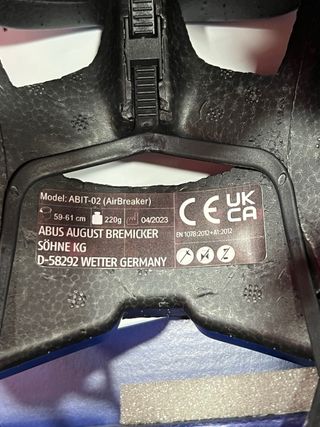 Casco Contrarreloj ABUS AirBreaker Talla L 59-51cm