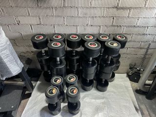 Mancuernas Life Fitness Redondas