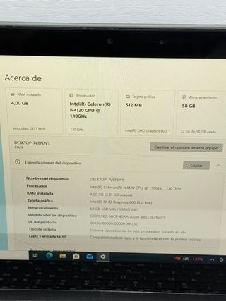 Lenovo 300e 2nd Gen Celeron / 4GB / 64GB