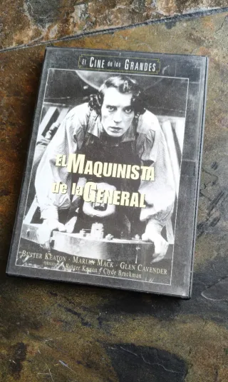 Película DVD El maquinista de la General de Buster
