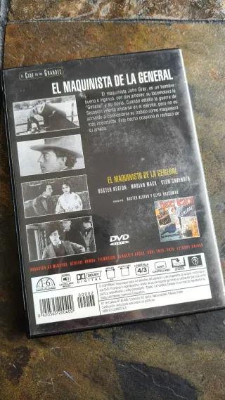 Película DVD El maquinista de la General de Buster