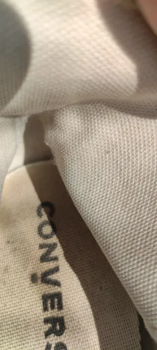 Converse Plataforma Beige/Blanco Talla 40