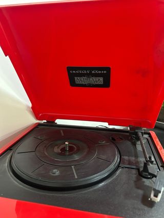 Radio Crosley Roja Estilo Vintage