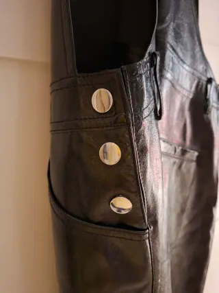 Peto Zara Negro con Hebillas