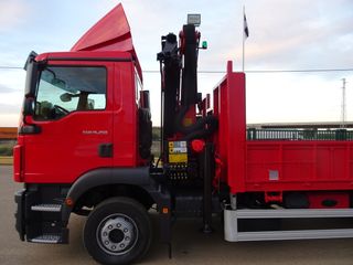 MAN TGM 15 250-CAMIONES GRUA