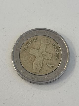 Moneda 2€ Chipre 2008