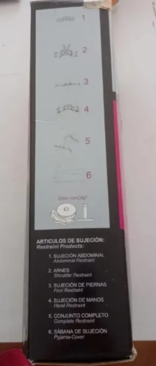 Sistema de sujeción a cama Qbio