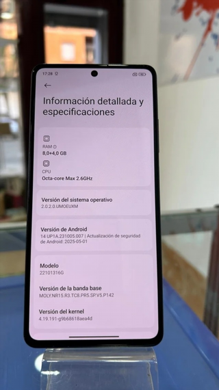 Xiaomi Redmi Note 12 Pro 5G 256GB Negro