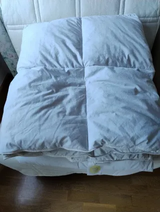 Regalo edredón nórdico de pluma/plumón blanco