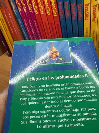 Libro pesadillas Peligro en las profundidades II