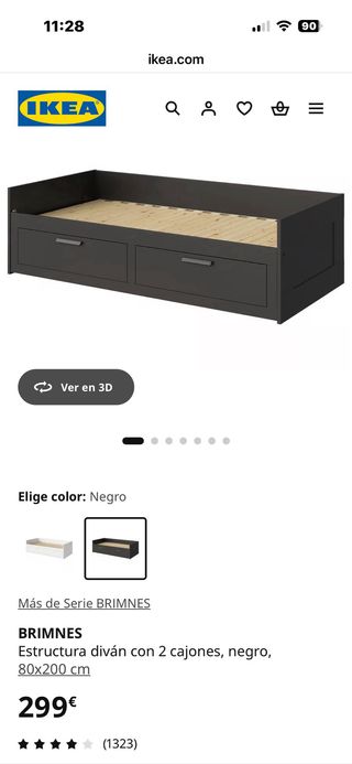 Cama nido + cómoda IKEA