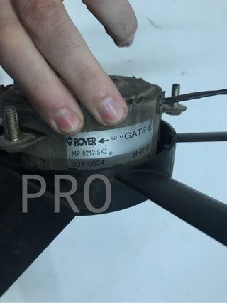 Electroventilador honda rover