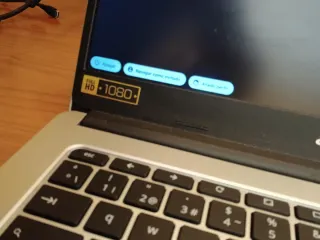 Portátil Acer Negro/Plateado