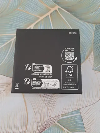 Pulsera Lotus Cuero Trenzado Cierre Plata