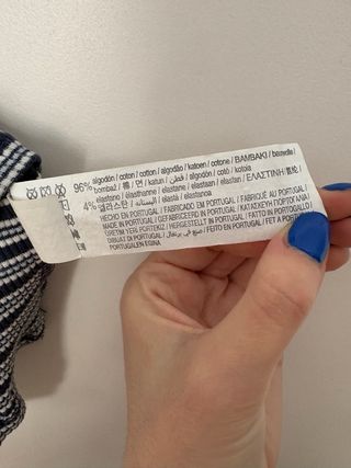 Top de rayas Pull&Bear, talla M, muy buen estado