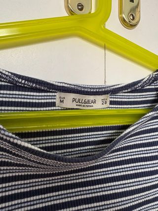 Top de rayas Pull&Bear, talla M, muy buen estado