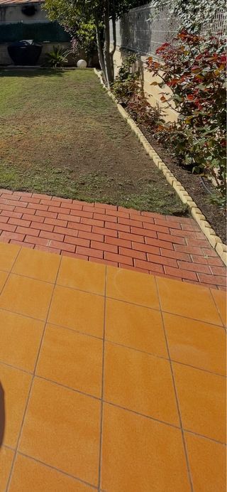 Adoquines de jardín terracota