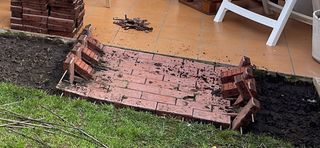 Adoquines de jardín terracota