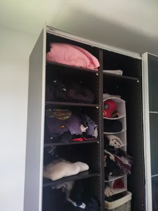 Armario ropero puertas correderas cristal