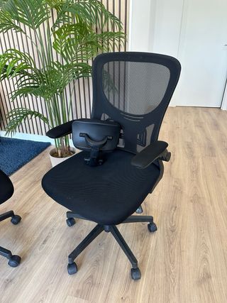 2 Sillones de oficina negros