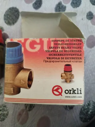Válvula de seguridad Orkli 1/2