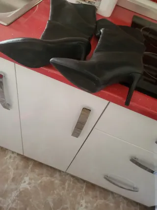 Botas tacón punta fina