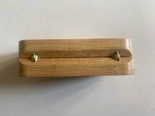 Portapillole in bambù 3 scomparti