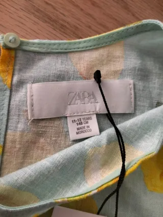 Camisa/Blusa de niña. Marca Zara. Talla 11-12 años