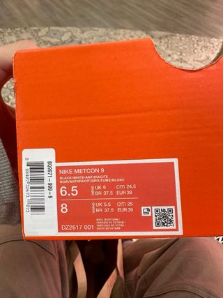 Nike Metcon 9 Zapatillas Entrenamiento Negro Gris