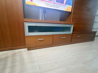 Mueble de salón modular madera
