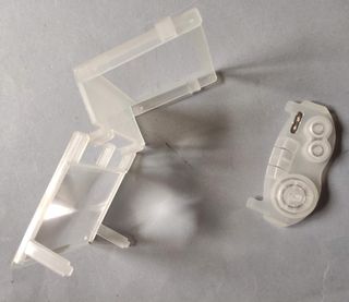 Lente e pulsanti per Game Boy Advance SP