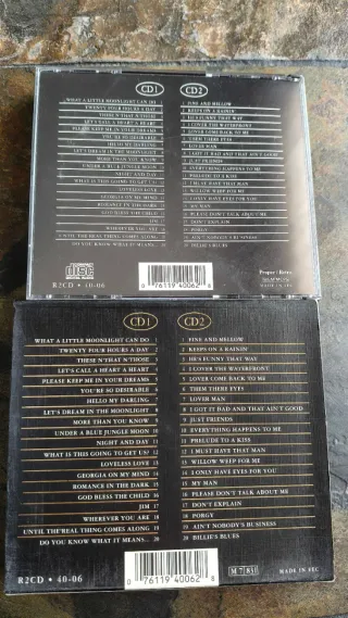 Billie Holiday Gold Collection 40. Doble CD