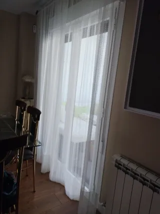 Puertas de balcón con persianas