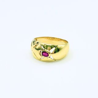 Anillo Oro 18K, 3.98gr, T-14