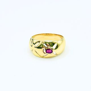 Anillo Oro 18K, 3.98gr, T-14