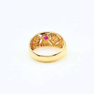 Anillo Oro 18K, 3.98gr, T-14
