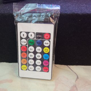 Escenario hecho a mano con luces LED