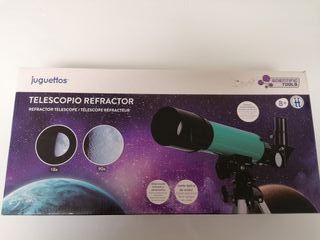Telescopio refractor con trípode