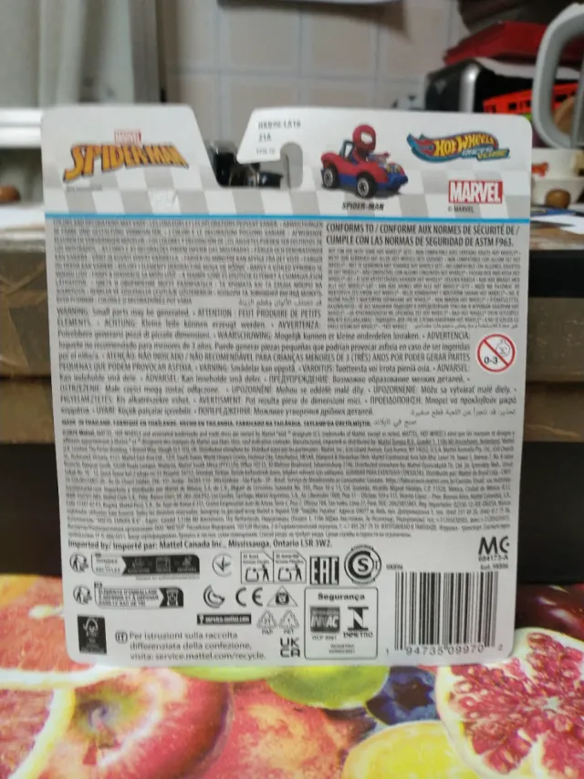 Spider-Man Racer Verse Hot Wheels