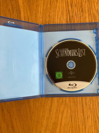 Blu-ray La Lista de Schindler