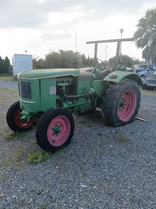 Tractor Deutz Verde