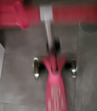 Patinete Micro 3 Ruedas LED Rosa