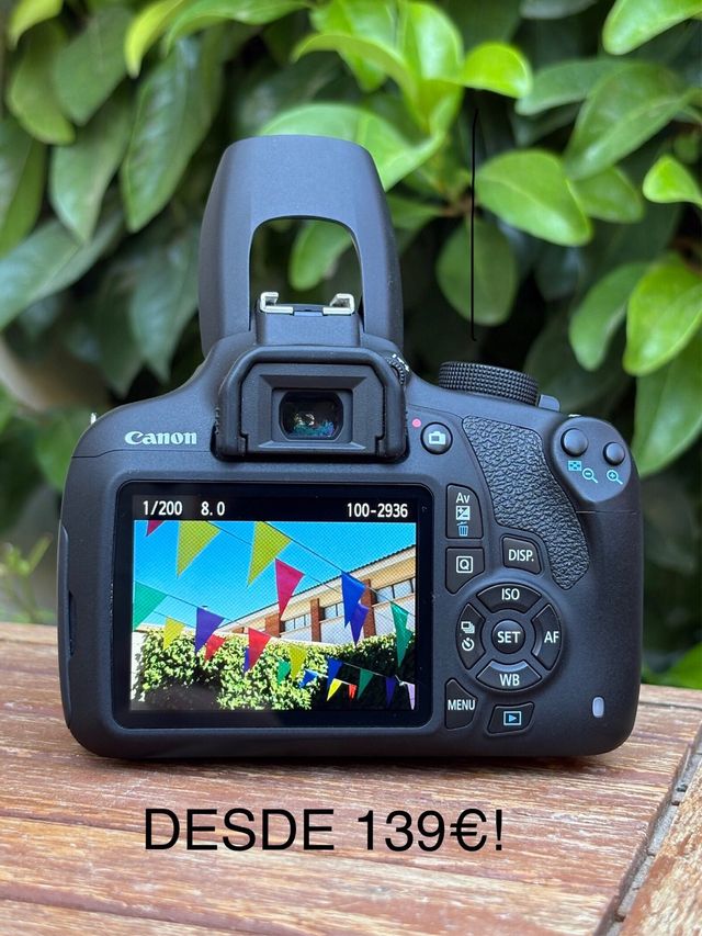 !!CHOLLO!! CAMARAS DE FOTOS Y OBJETIVO DESDE 139€!